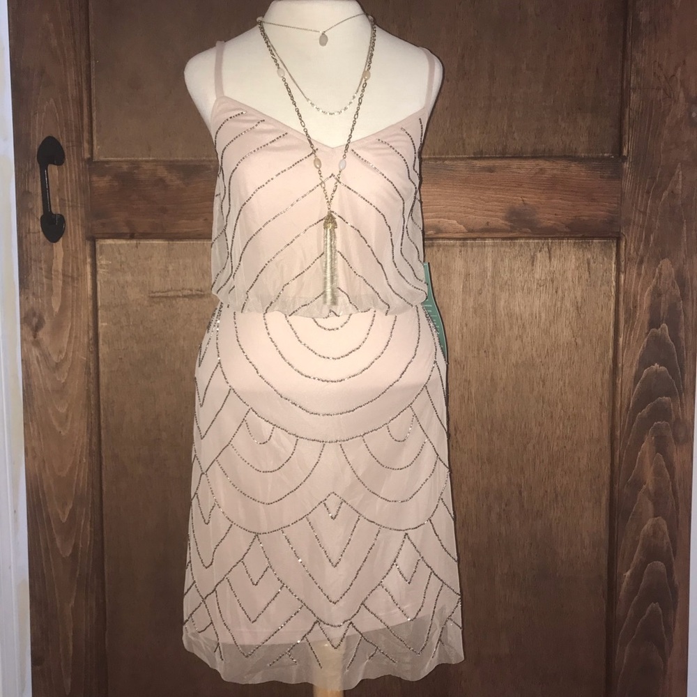 Elegant beaded dress